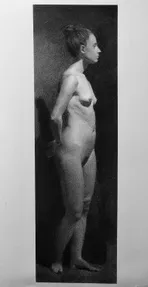 Nude drawing study 1